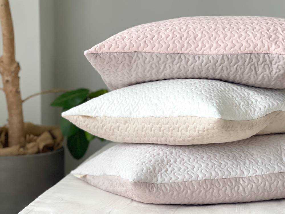 オーガニック×アイスコットンのリバーシブル枕カバー