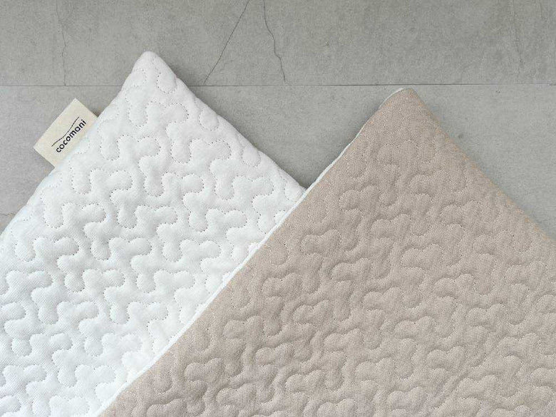 ココマニのリバーシブルオーガニックコットン枕カバー