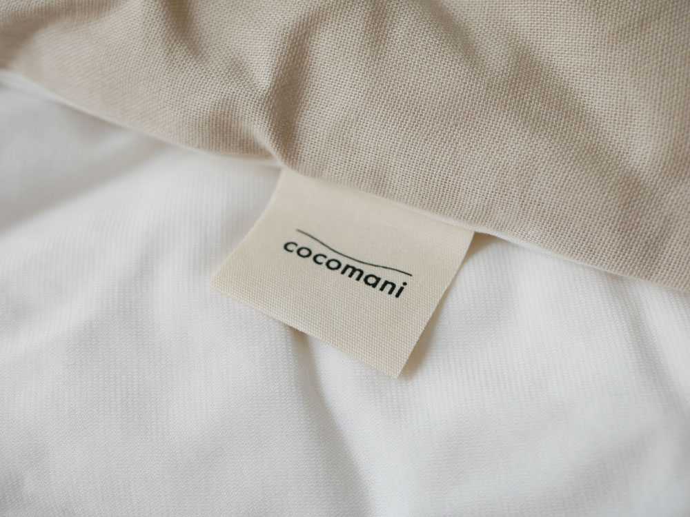ココマニのオーガニックコットン薄掛け布団の写真