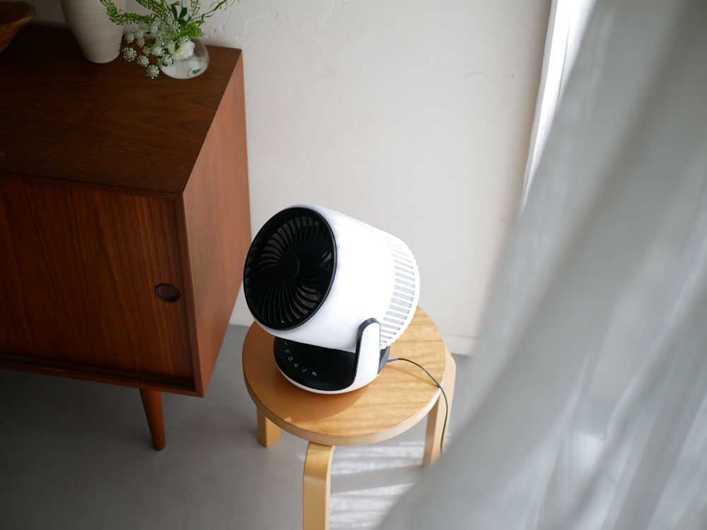 仮【THREE UP】空気清浄機付きサーキュレーター本体