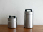 CBJAPAN密閉生ゴミキャニスターSサイズ、ステンレス製容器と蓋