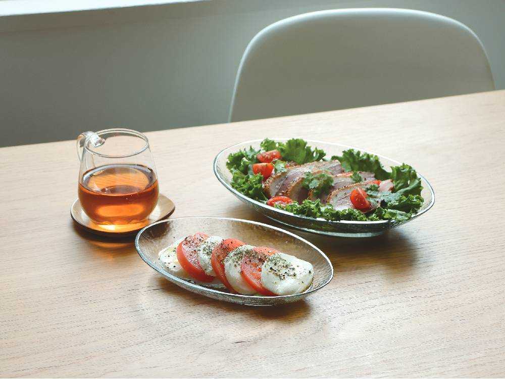 クレエ シナリーガラスシリーズのグラスやプレート