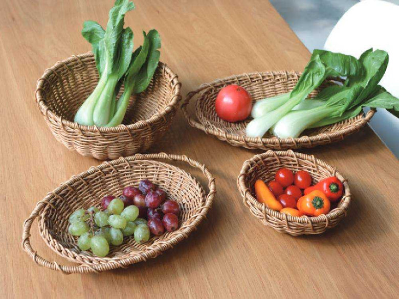 ユティルナイールのざると食材がバスケットに収納された画像