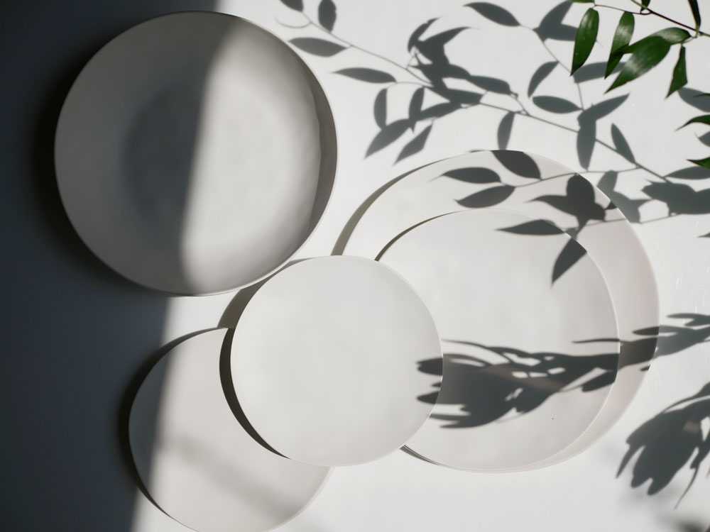 美強皿のオールインワンセットのプレートとボウル