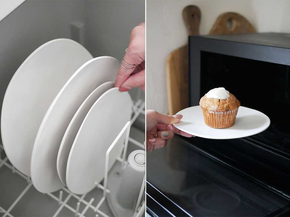 美強皿セットのメラミンプレートとボウル