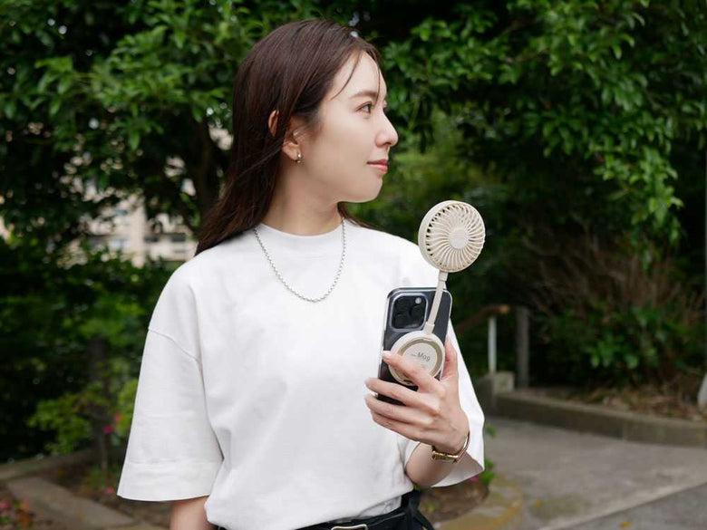 エレス アイファン マグ25 ポータブルファンの画像