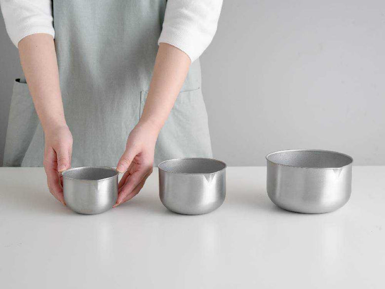 アーネストの9cm深め仕込みステンレスボウル