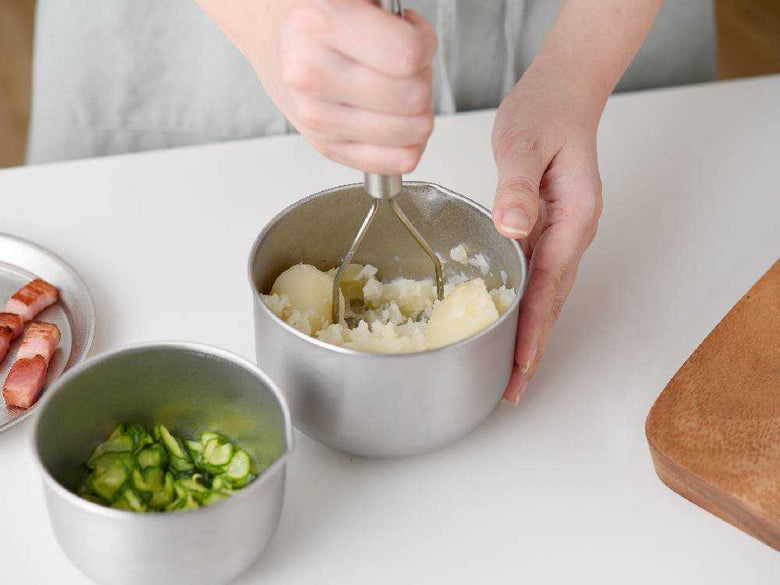 アーネスト製の深め仕込みステンレスボウル