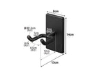 石こうボード対応のタワー型ドライヤーホルダー