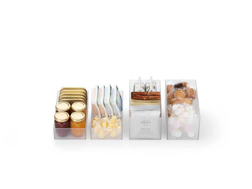 タイディアップボックスの多サイズ食品保存ボックスセット