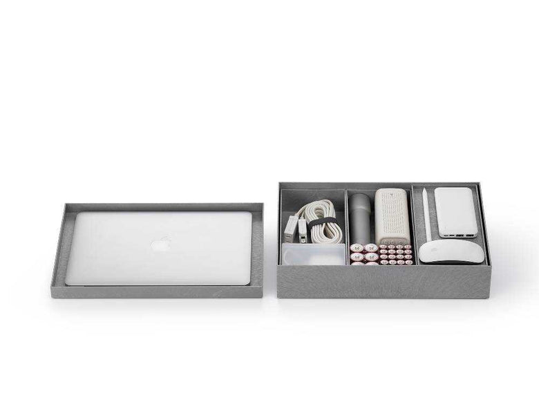 like-itタイディアップボックス浅型5点セット クリア