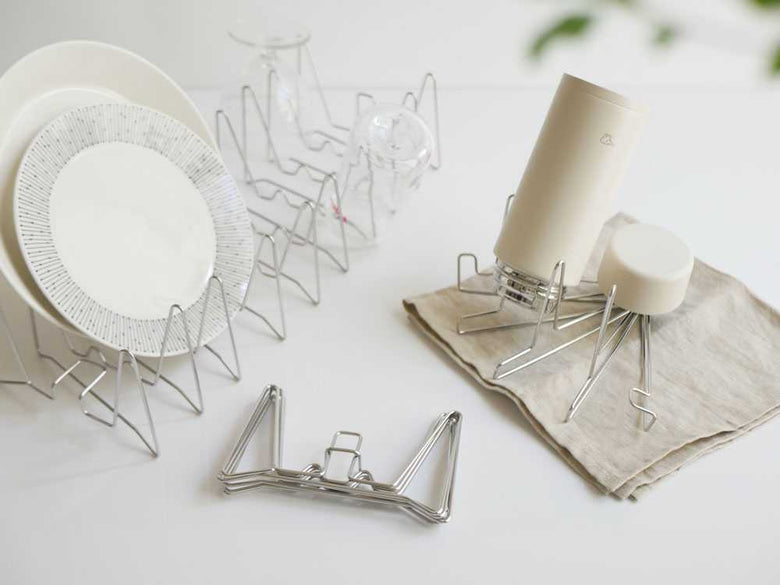 ルプループの縮む水切りラック