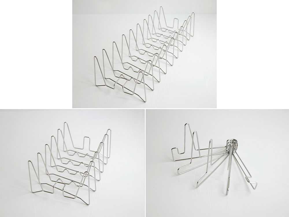 ルプループの縮む水切りラック・ボトルスタンド