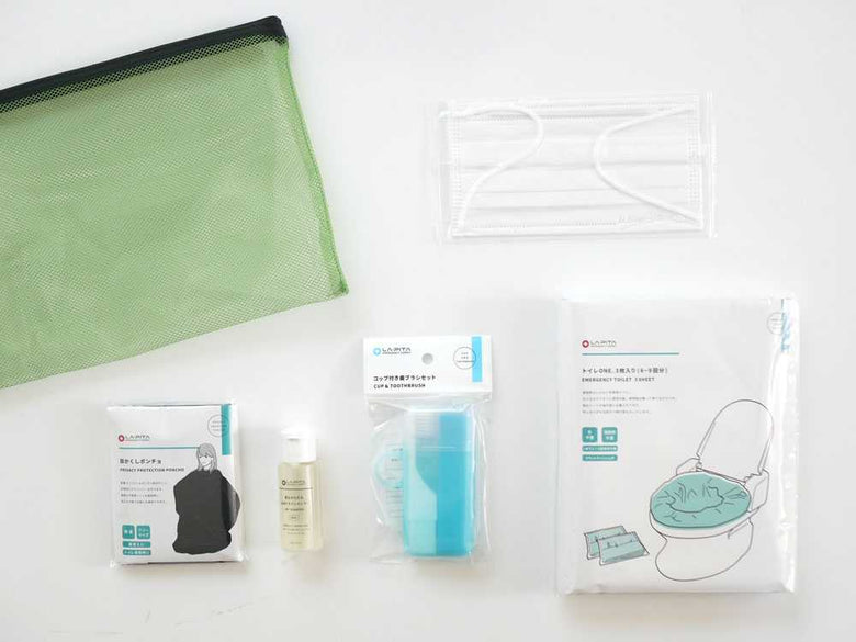 ラピタプレミアム防災セットの写真