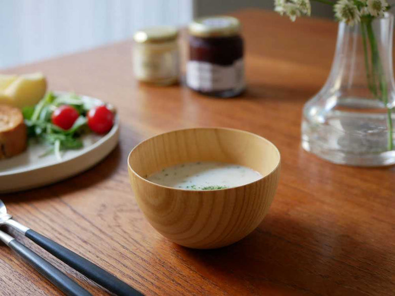 【木の器】食洗機対応 天然木のマルチボール 2個セット