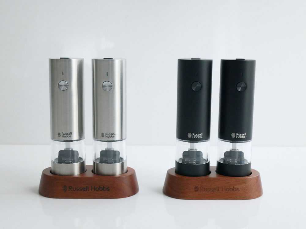 ラッセルホブス　未使用　3点セット Russell Hobbs/ラッセルホブス】充電式ミルソルト＆ペッパーミニ