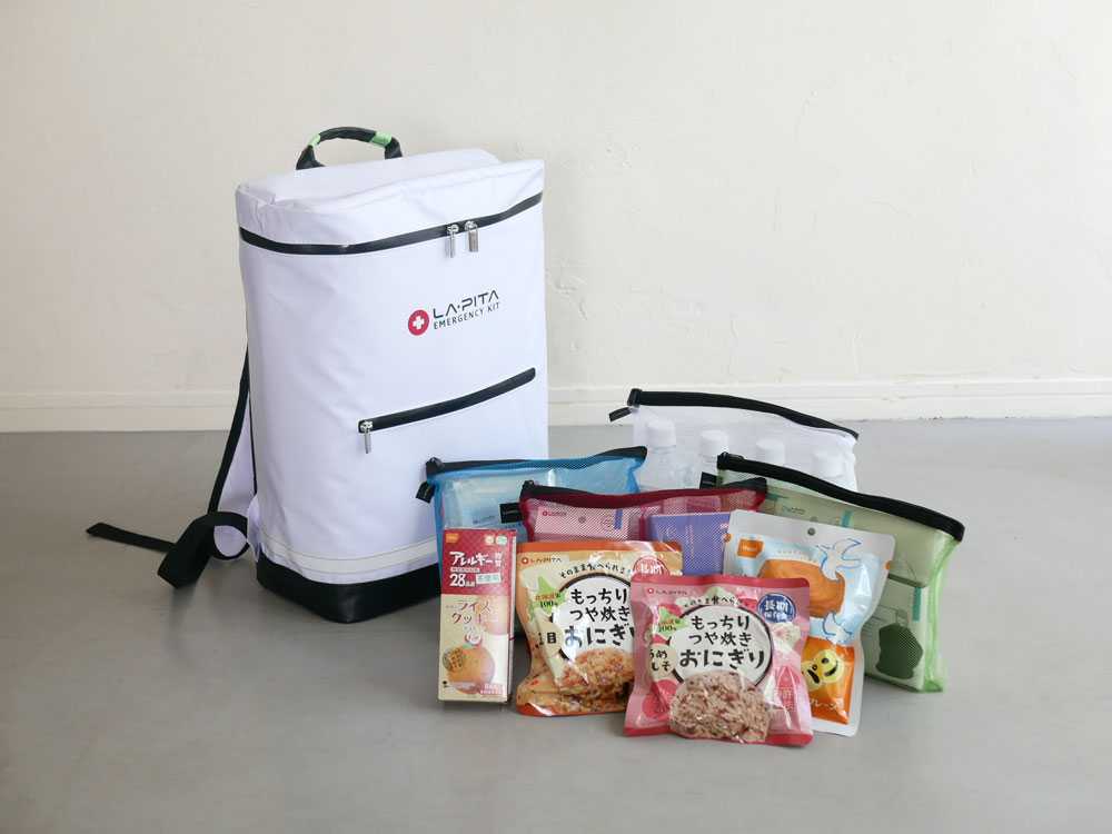 【LA・PITA/ラピタ】届いた日から備蓄が完了　ひなたライフオリジナル防災セット