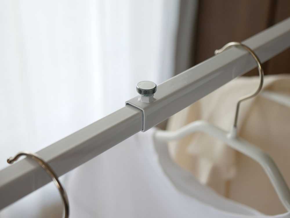 タワー型折り畳み2段伸縮可能な物干しハンガー