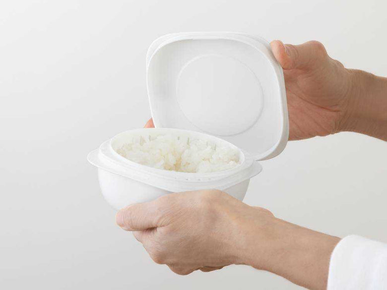 ライクイットの蒸気温め冷凍ごはん容器