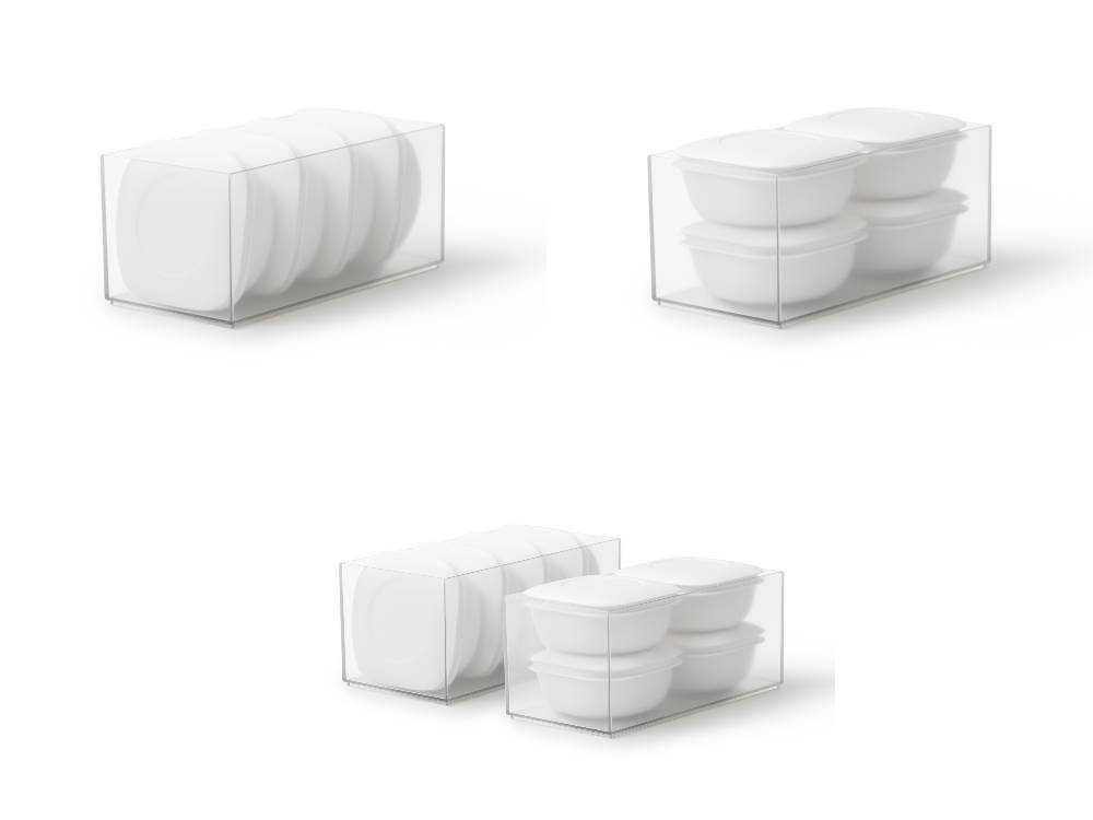 蒸気で温める冷凍ごはん容器