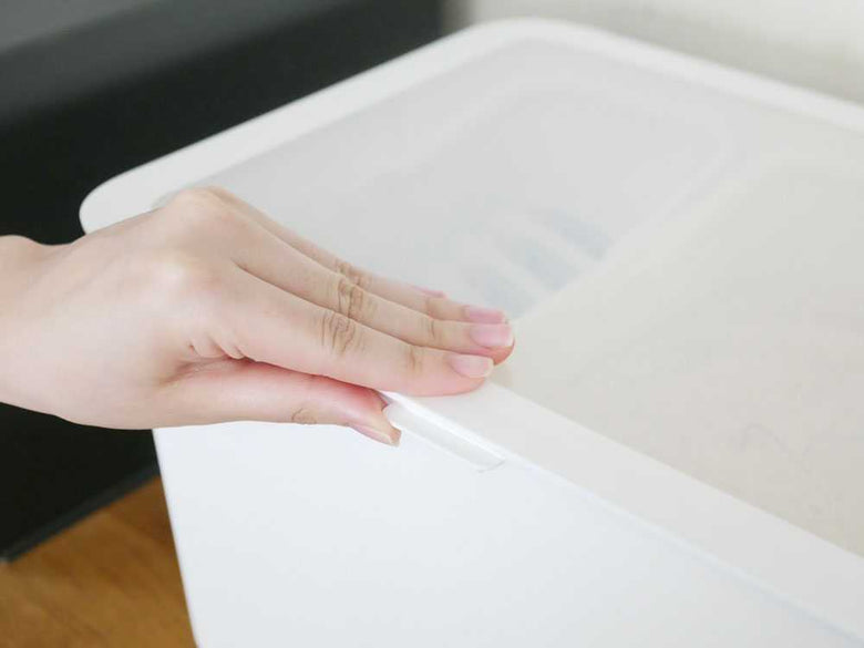 ライクイット フタ付きストックケース 米びつ