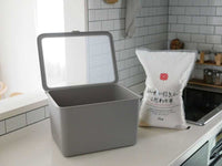 米びつ 単品 / グレー