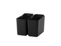 スリム2個セット / ブラック