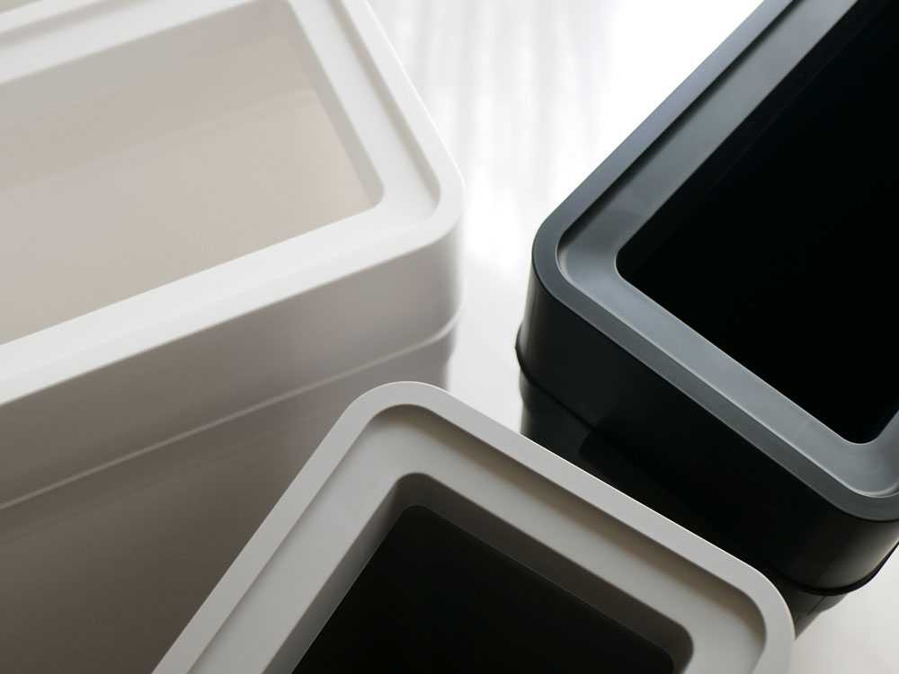 ライクイット蓋なし中身見えにくいダストボックス