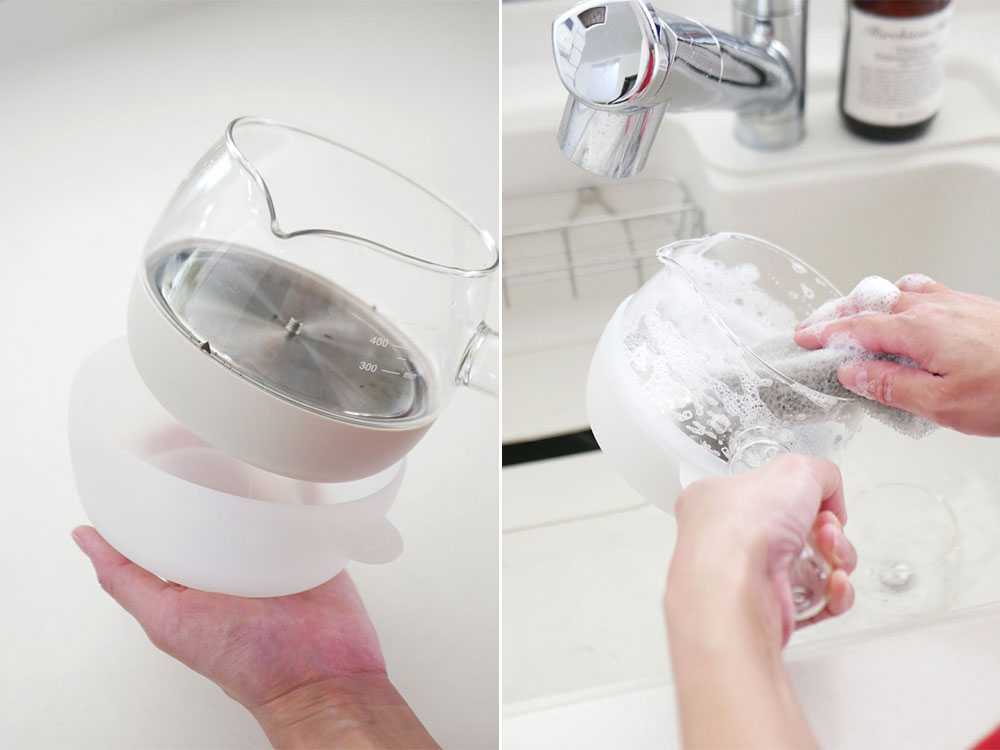 ビタントニオほったらかしガラスケトル KYUSU