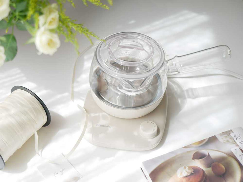 ビタントニオほったらかしガラスケトル KYUSU