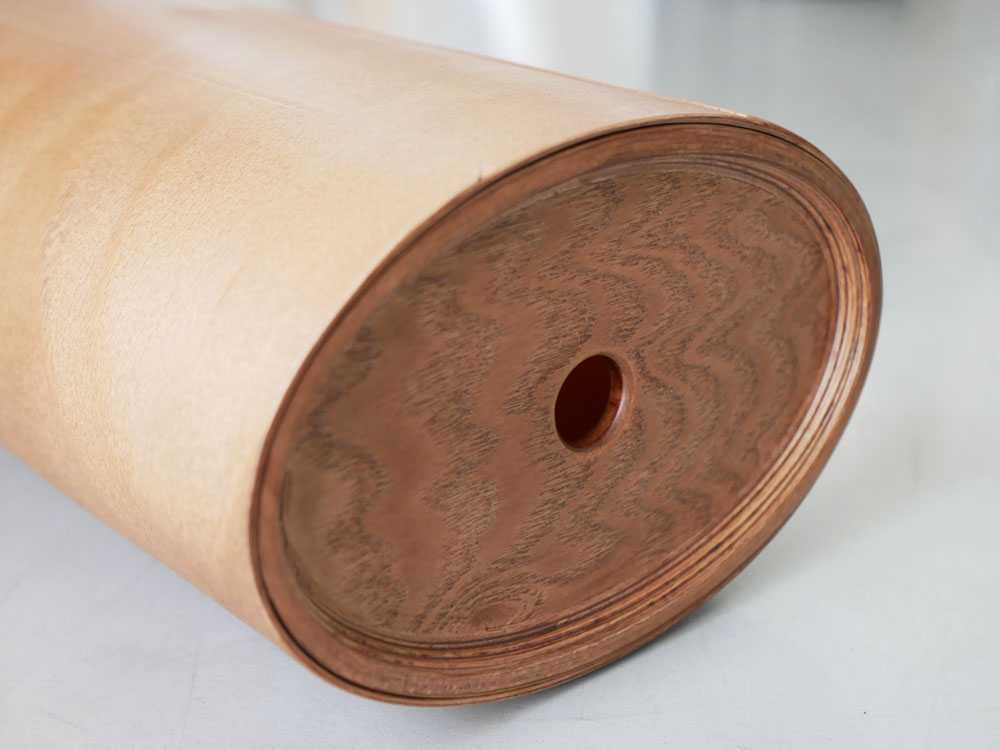 BUNACOのブナ材スリムティッシュボックス