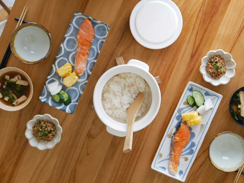 かもしか道具店の耐熱陶器ごはんの鍋