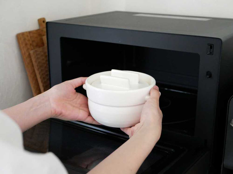 かもしか道具店の耐熱陶器ごはんの鍋3合