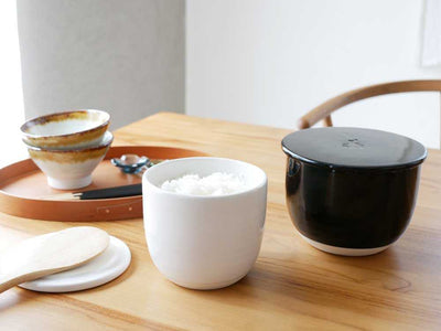 【かもしか道具店】陶の飯びつ