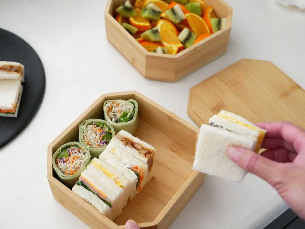 若兆】食洗機対応 竹のお重箱｜【公式】ひなたライフ インテリア雑貨の