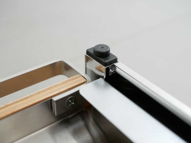 rootis bokula ステンレス製家電下スライドテーブル