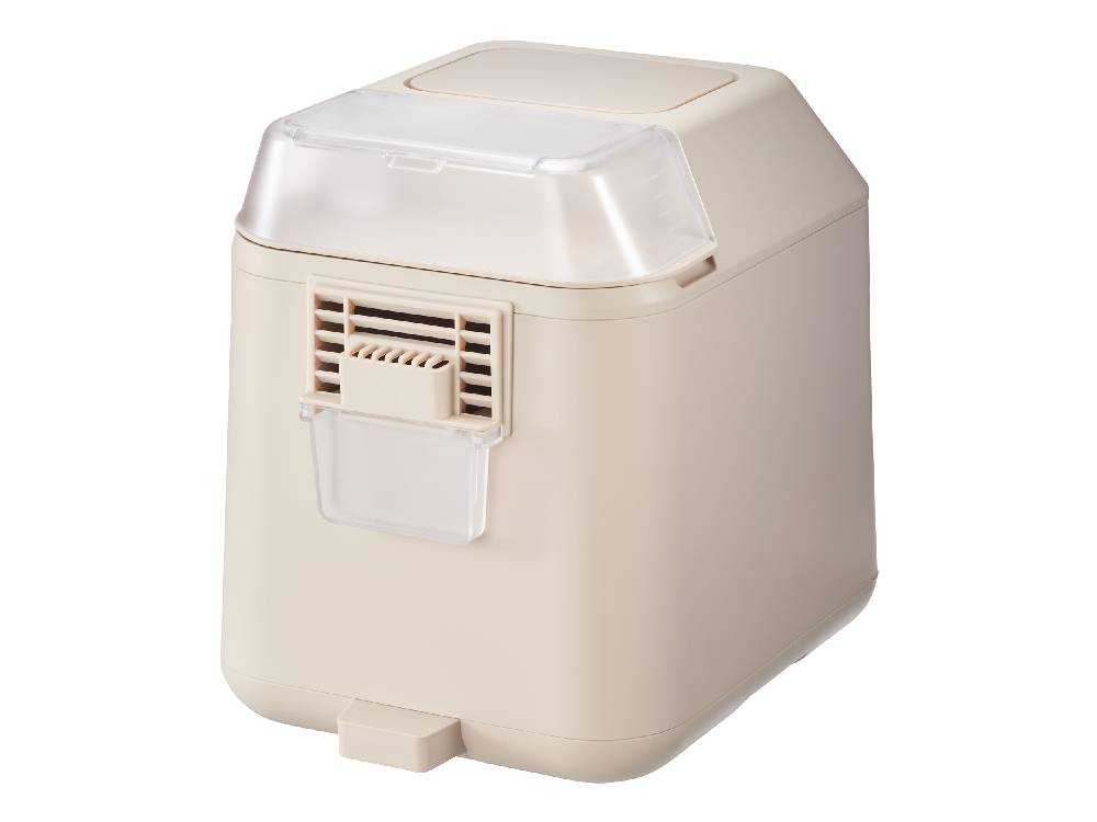 クリームホワイトのrecolteハイスチームエアーオーブン