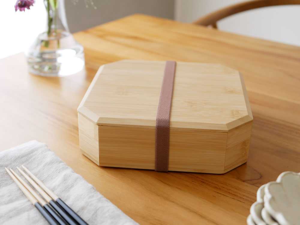 【若兆】食洗機対応　竹のお重箱