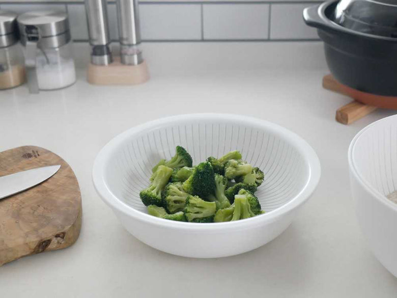 【like-it/ライクイット】米とぎにも使えるザルとボウル