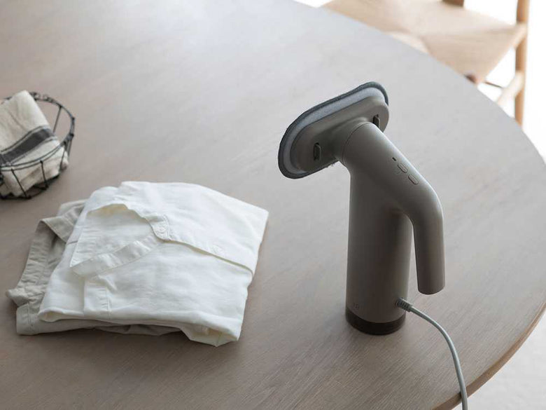 《ノベルティ付》【±０/プラスマイナスゼロ】スチームクリーナー（食器・テーブル・シンク周り用のふきん5枚入）