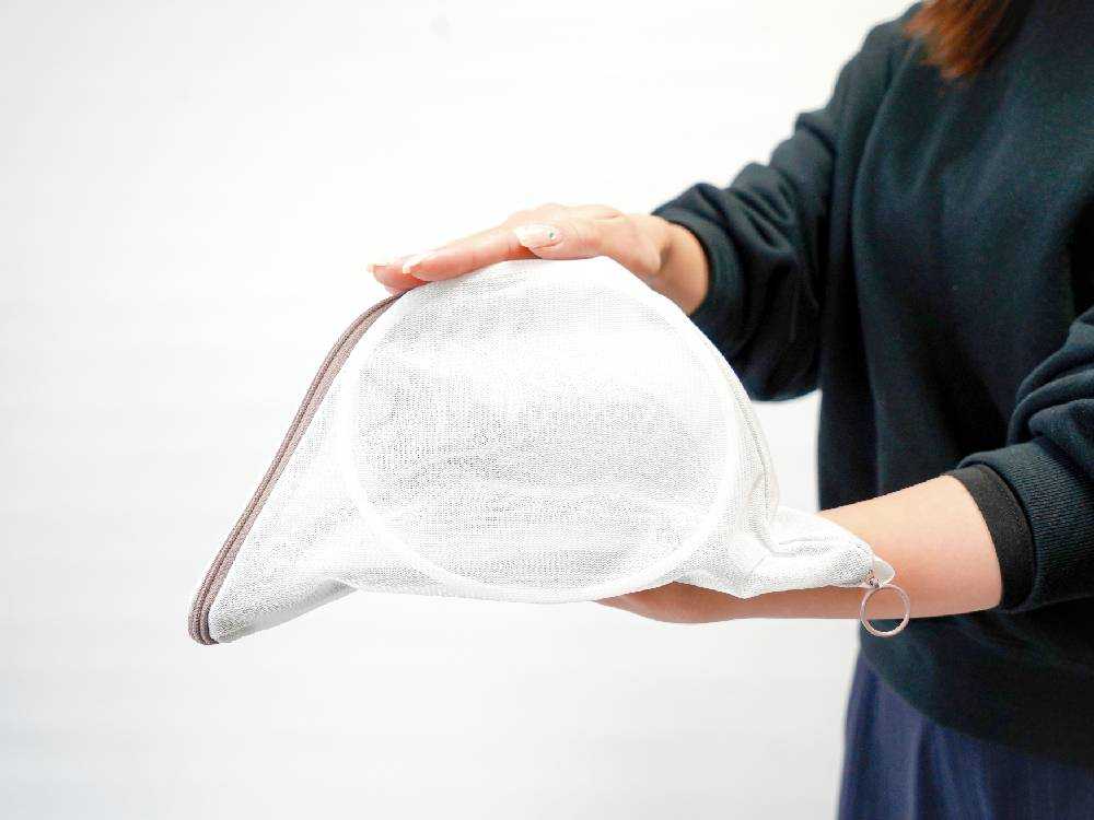 潰さず洗えるフジエイピラネット洗濯用バッグ