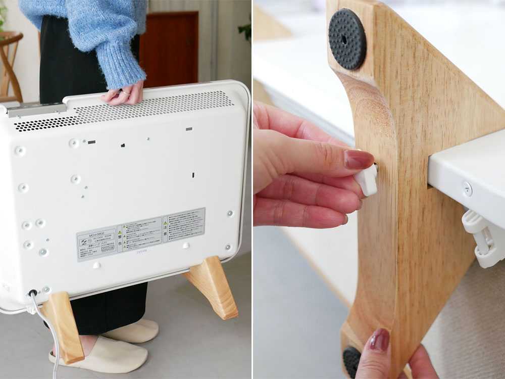 「ここぽか」温かみのある木製家具と家電が並ぶ部屋