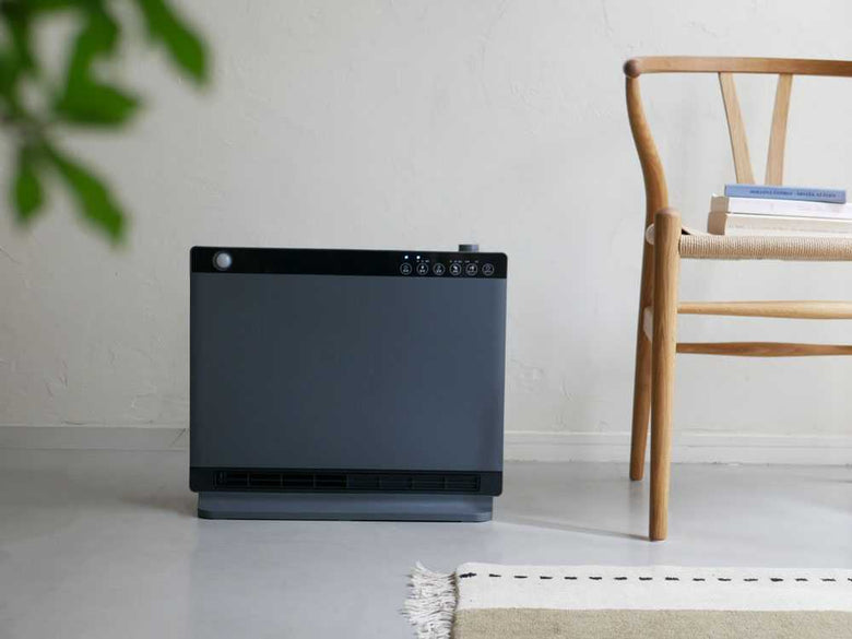 【THREE UP/スリーアップ】ハイブリッド加湿セラミックヒーターヒートワイドモイスト　CH-T2563