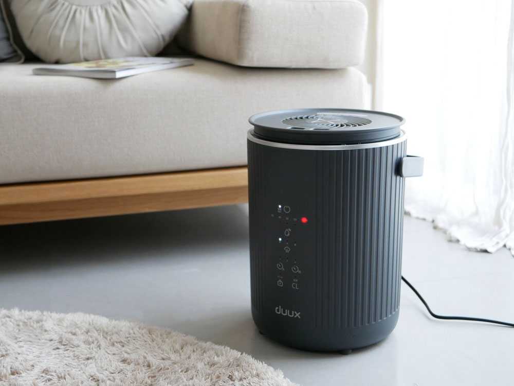 【新品】スチーム式加湿器 4L グレー　 duux Dawn Amazon.co.jp: 加湿器 大容量 duux Dawn スチーム式 (グレー) 加湿機