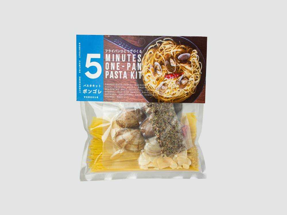 【ドライミールキット】フライパンひとつで簡単パスタ