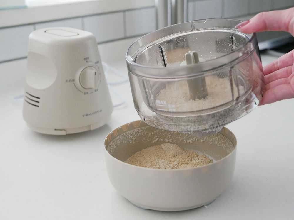 【recolte】コンパクト精米機