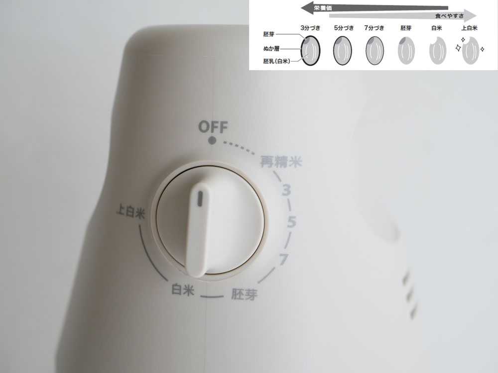 【recolte】コンパクト精米機