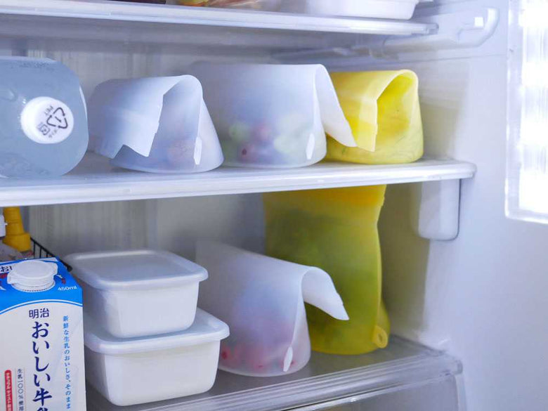 【コジット】大きくひらくシリコンクックバッグ / 2個組の仕様シーン4