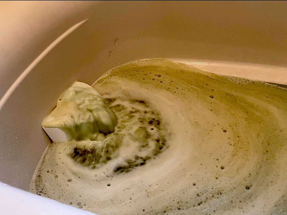 面白いほどごっそり湯アカ ナイアガラーン