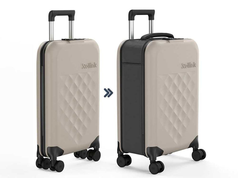 【Rollink/ローリンク】折りたためる軽量４輪スーツケース